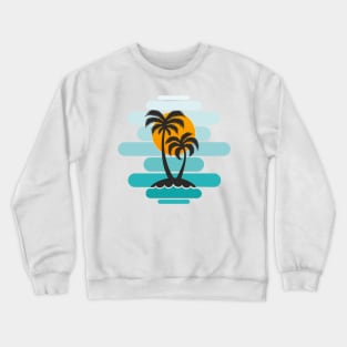 Palm trees Crewneck Sweatshirt